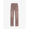 Rhude Brown Coltello Trousers In Brown