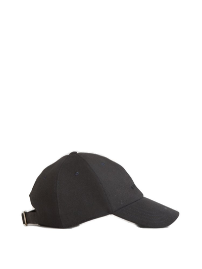 Givenchy Logo Embroidered Baseball Cap In Black