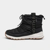 The North Face Inc Women's Thermoball Lace-up Boots In Black/gardenia White