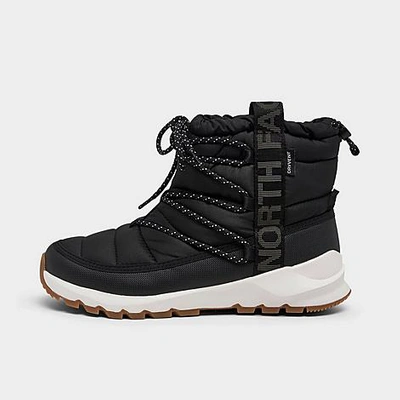 The North Face Inc Women's Thermoball Lace-up Boots In Black/gardenia White
