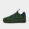 Nike Green & Blue Air Force 1 Wild Sneakers In Fir/fir/earth/deep Royal Blue/campfire