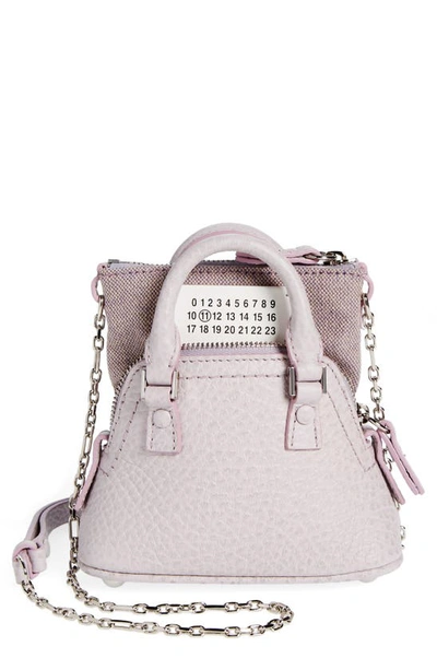 Maison Margiela 5ac Classique Baby Shoulder Bag In Lilac