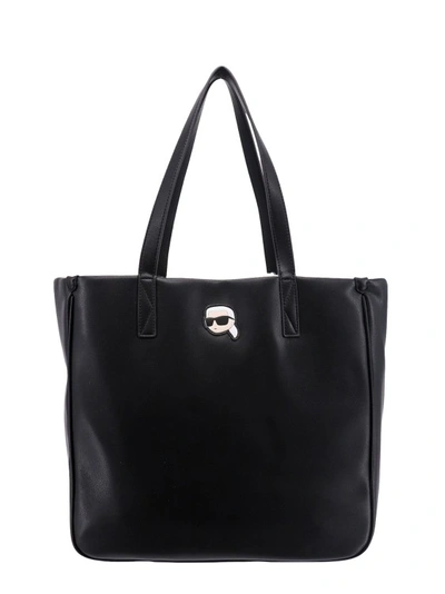 Karl Lagerfeld Shoulder Bag In Black