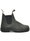 BLUNDSTONE BEATLES 587 IN BLACK GRAY LEATHER