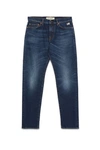 Roy Rogers Dark Wash Denim With American Pocket In Blue