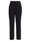 Elie Tahari Women's The Ava Straight-leg Ankle Pants In Noir