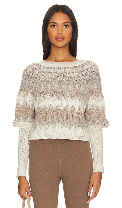 FREE PEOPLE HOME FOR THE HOLIDAYS PULLOVER