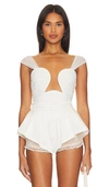 FREE PEOPLE X REVOLVE DOUBLE TAKE CORSET BODYSUIT