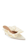 BROTHER VELLIES BROTHER VELLIES STELL RUFFLE POINTED TOE MULE