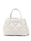 EMPORIO ARMANI QUILTED SHOPPING BAG