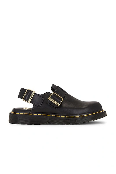 Dr. Martens' Jorge Leather Mules In Black