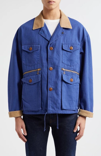 BEAMS HEAVY COTTON OXFORD HUNTING JACKET