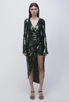 Jonathan Simkhai Emersyn Dress In Emerald