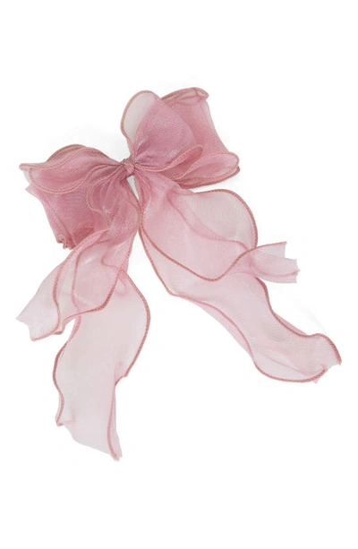 Princess Polly Linney Hair Bow In Pink