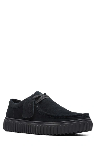 Clarks Torhill Lo Chukka Boot In Black Sde