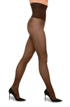 Wolford Fatal High Waist Tights In Brown