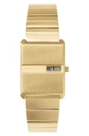 Breda Pulse Tandem Watch In Gold
