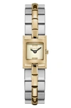 BREDA BREDA RELIC SQUARE BRACELET WATCH, 16MM