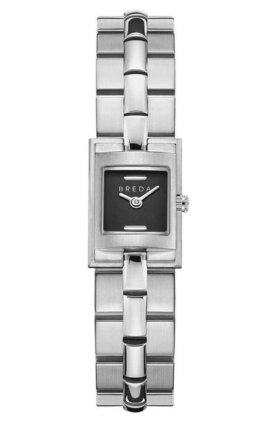 BREDA RELIC SQUARE BRACELET WATCH, 16MM