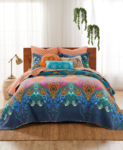 Levtex Mackenzie Reversible 3-pc. Bedspread Set, Full In Multi