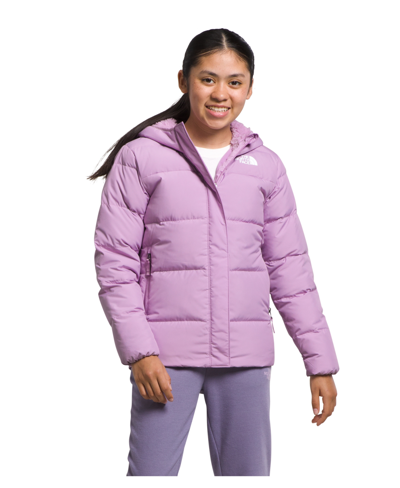 The North Face Big Girls North Down Fleece-lined Parka In Lupine