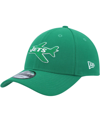 New Era Kelly Green New York Jets Plane The League 9forty Adjustable Hat In Kelly Green