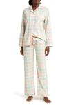 PAPINELLE PAPINELLE CHECK COTTON PAJAMAS