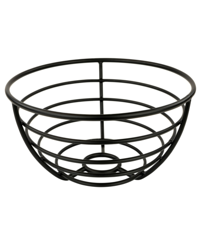 Spectrum Euro Fruit Bowl For Table Display And Organization In Black