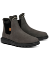 HEY DUDE MEN'S BRANSON CRAFT LEATHER CASUAL CHELSEA BOOTS FROM FINISH LINE
