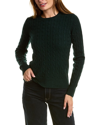 BROOKS BROTHERS BROOKS BROTHERS CABLE CASHMERE & WOOL-BLEND SWEATER