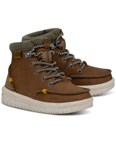 Hey Dude Babies' Toddler Kids Bradley Youth Boots From Finish Line In Walnut