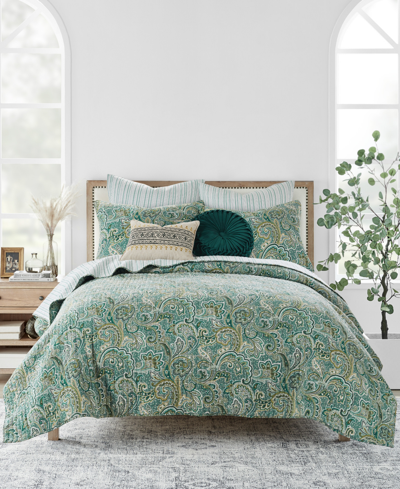 Levtex Kimpton 3-pc. Quilt Set, Full/queen In Green