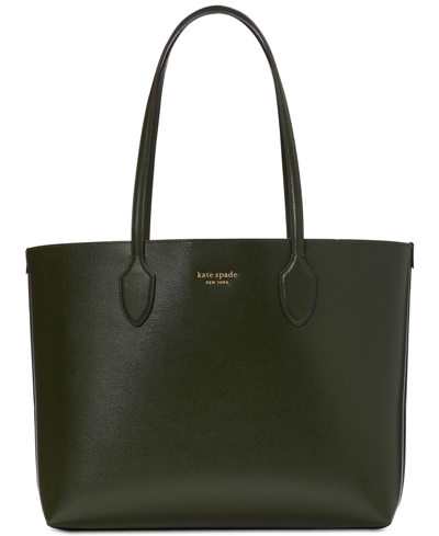 Kate Spade Bleecker Saffiano Leather Large Tote In Artesian Green