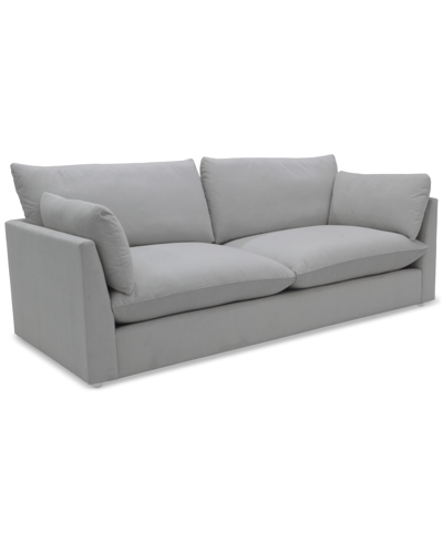 Macy's Marsten 96" Fabric Grand Sofa, Created For  In Pearl