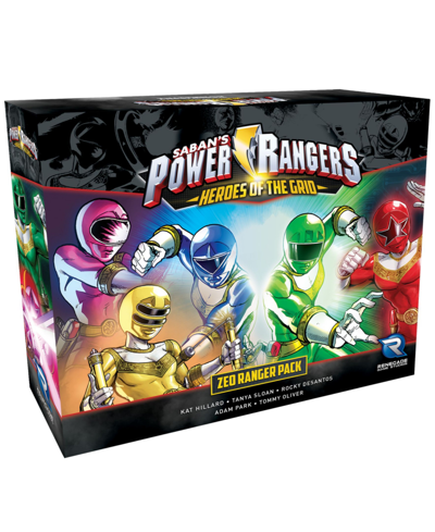 Renegade Game Studios Power Rangers Heroes Of The Grid Zeo Ranger Pack, 67 Pieces In Multi