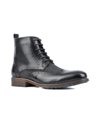 Vintage Foundry Co Men's Lace Up Flint Boots In Black