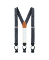 TRAFALGAR MEN'S SOBEE SILK BUTTON END SUSPENDERS