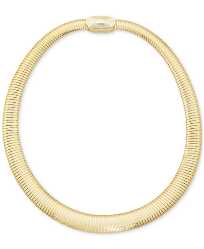 Kendra Scott Tubogas Link 17" Statement Necklace In Gold