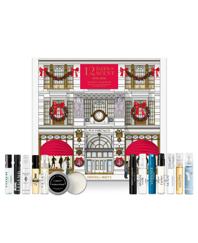 Macy's 12-pc.  Favorite Scents 12 Days Of Scent For Him Advent Calendar, Created For  In No Color