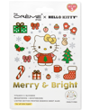 THE CREME SHOP X HELLO KITTY MERRY & BRIGHT PRINTED ESSENCE SHEET MASK, SET OF 3