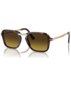 PERSOL UNISEX SUNGLASSES, GRADIENT PO3330S