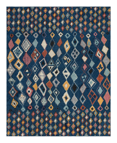 Bayshore Home Tangier Tng-04 8' X 10' Area Rug In Navy