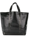Vanessa Bruno Sequined Tote Bag In Black