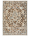 D Style Bergama Be9 7'10" X 10' Area Rug In Mocha