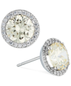 ELIOT DANORI CRYSTAL HALO STUD EARRINGS