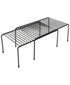 Smart Design Expandable Storage Rack, 16" X 32.5" In Black