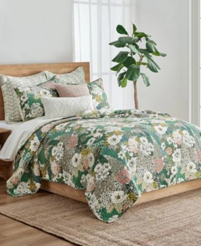 Levtex Home Bettina Reversible Quilt Sets In Green