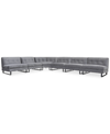 Macy's Closeout! Kathya 197" 6-pc. Fabric Modular Sectional, Created For  In Grey
