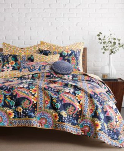 Levtex Home Bertelli Reversible Quilt Set Collection In Navy