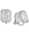 ELIOT DANORI CRYSTAL HALO CLIP EARRINGS